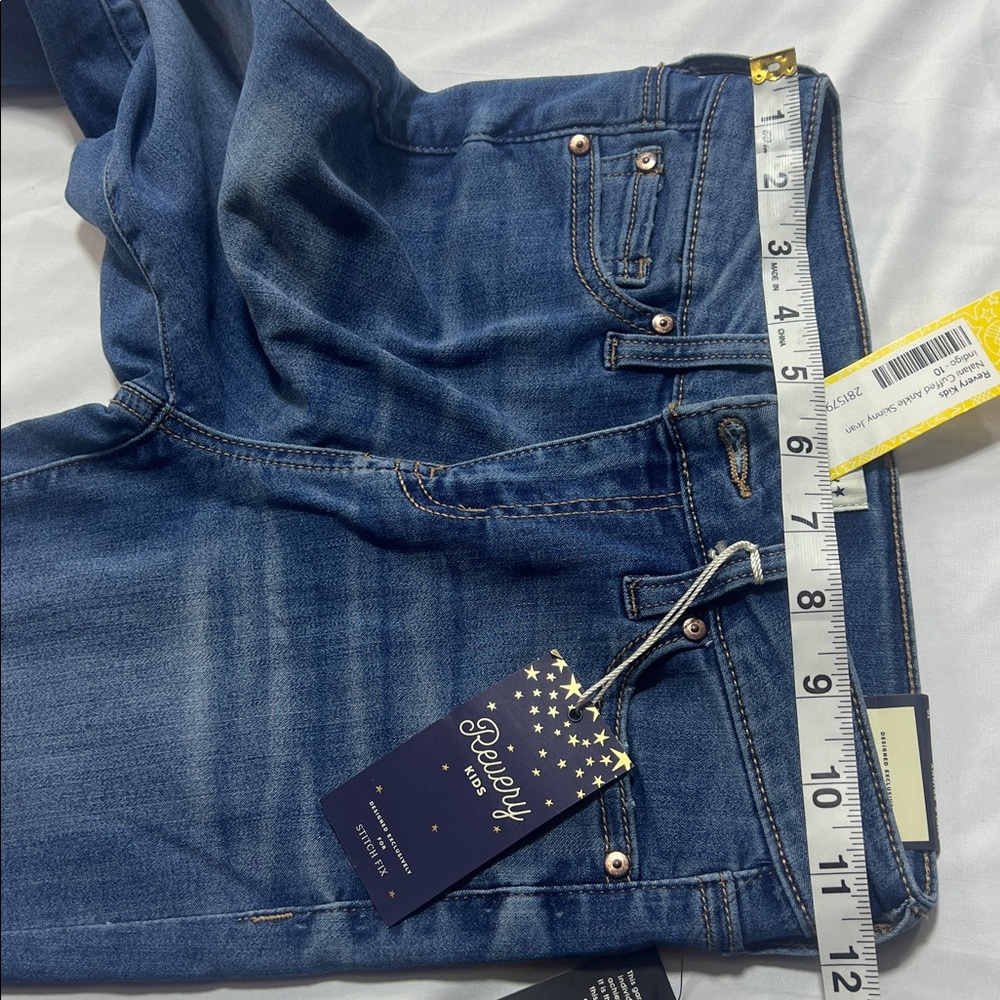 Revery kids NWT size 10 skinny jeans - Picture 7 of 8